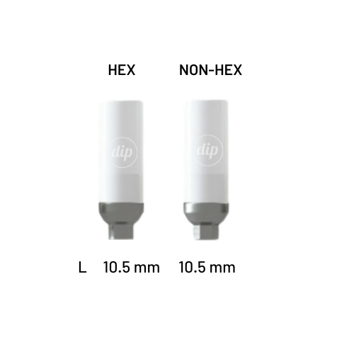 UCLA + Titanium Castable Abutment for Internal Hex RP 3.5