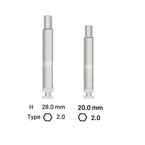 Implant Insertion Tool with Latch Motor Mount for Internal Hex NP 2.0