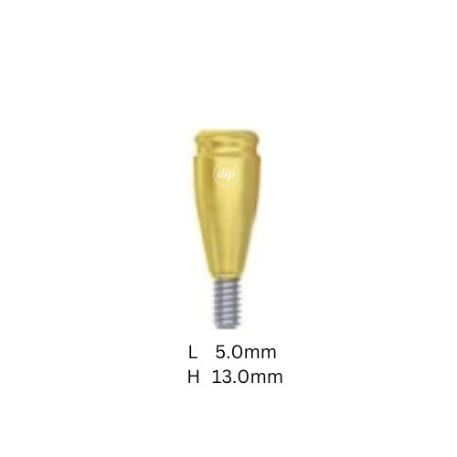 Straight Overlock™ Overdenture Attachment for Nobel Active® NP 3.5