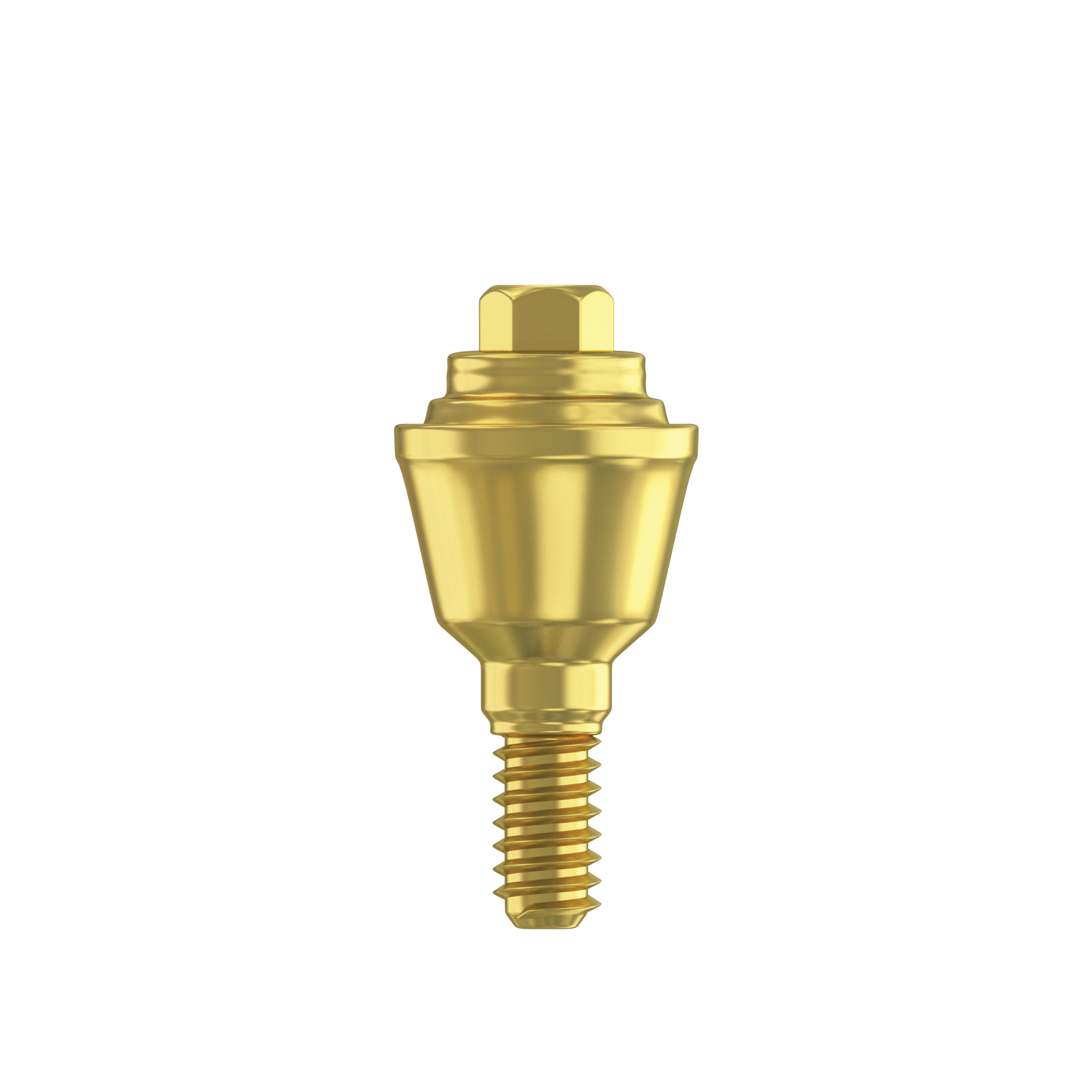 DIP Premium Straight Multi Unit Abutment Top Hex (M1.4) 4.9mm - Internal Hex Ø2.42mm