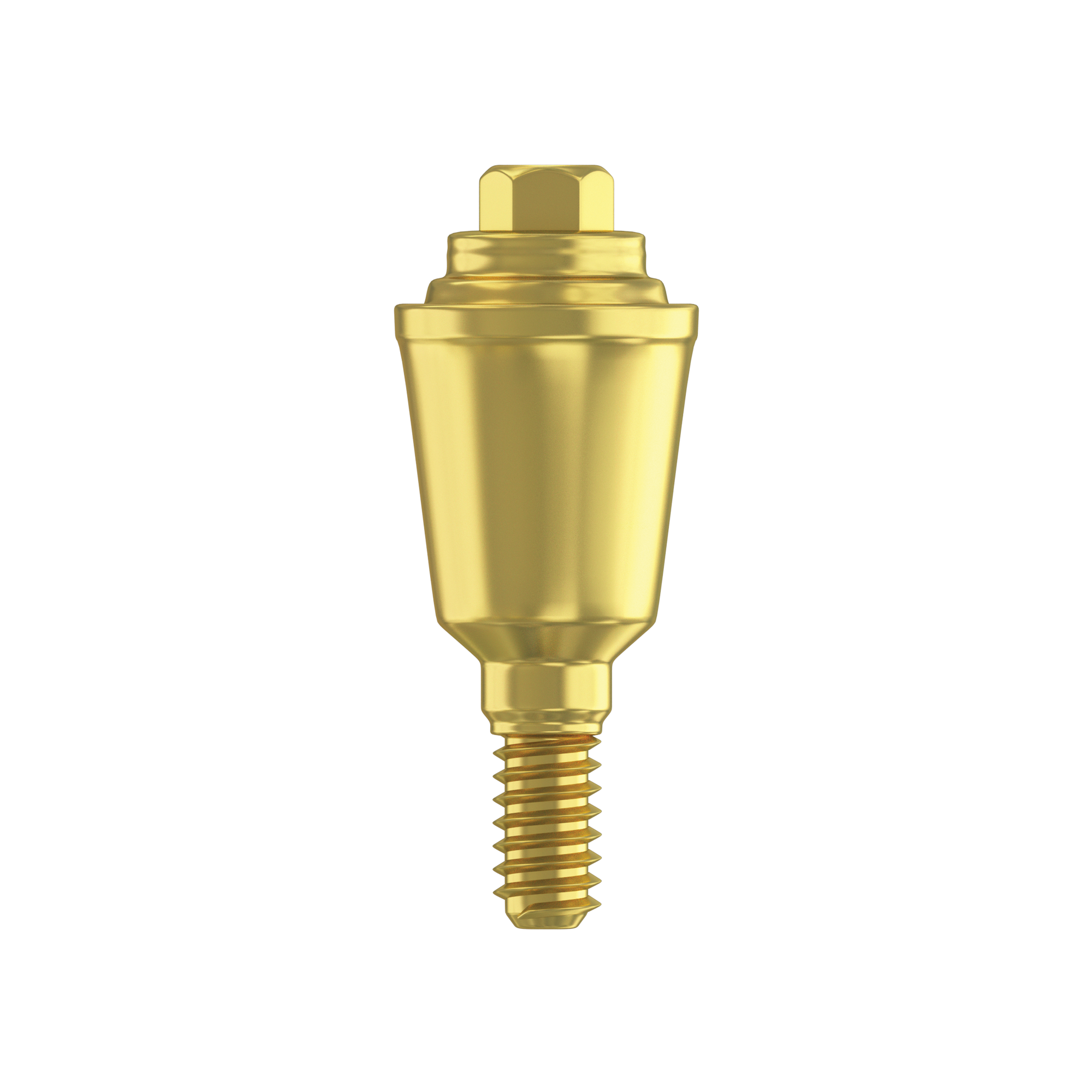 DIP Premium Straight Multi Unit Abutment Top Hex (M1.4) 4.9mm - Internal Hex Ø2.42mm