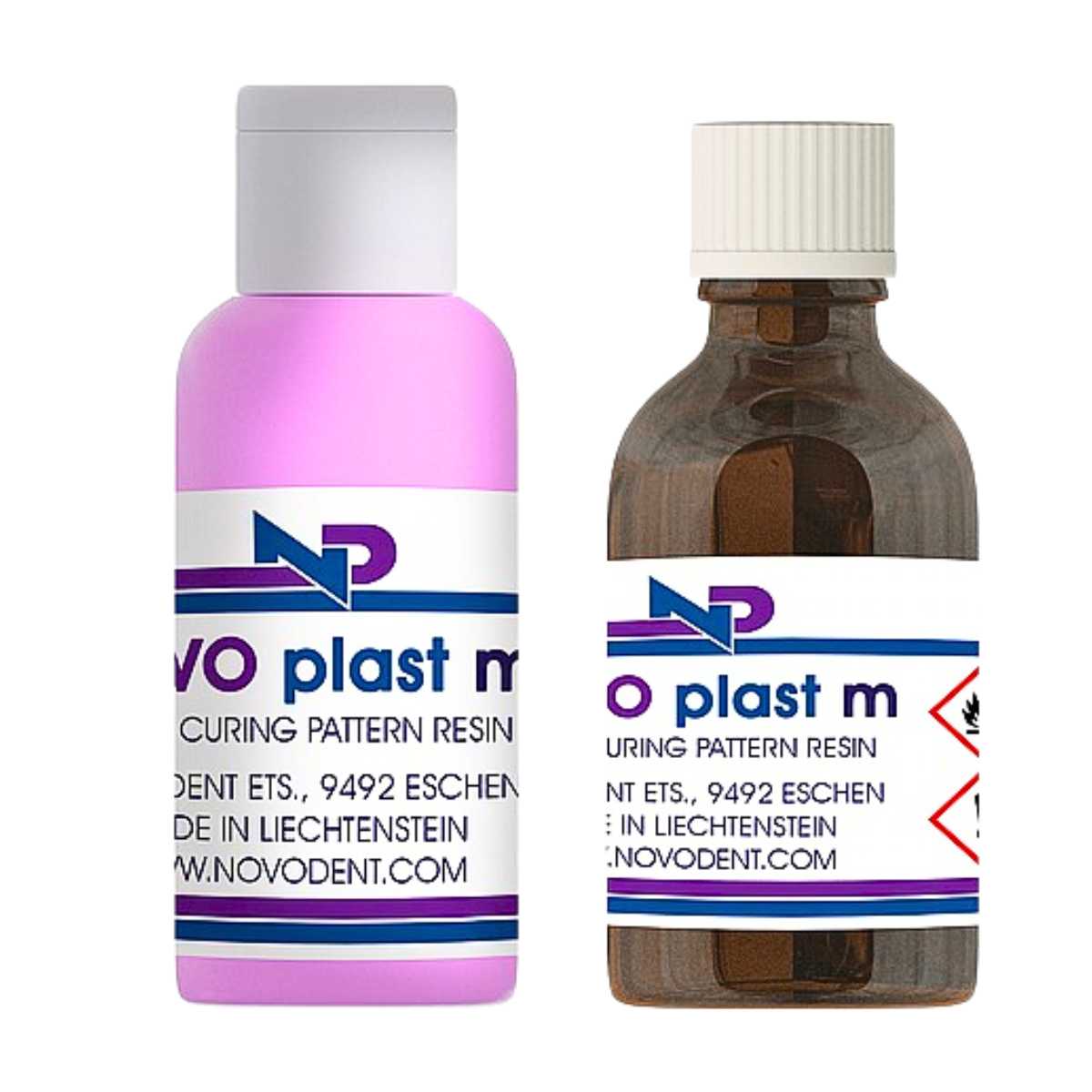 Novo Plast M Acrylic Resin Material 80g + 50ml