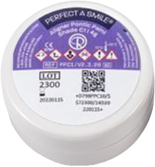 Translucent Enamel-Like Finish – Blends seamlessly with natural dentition.