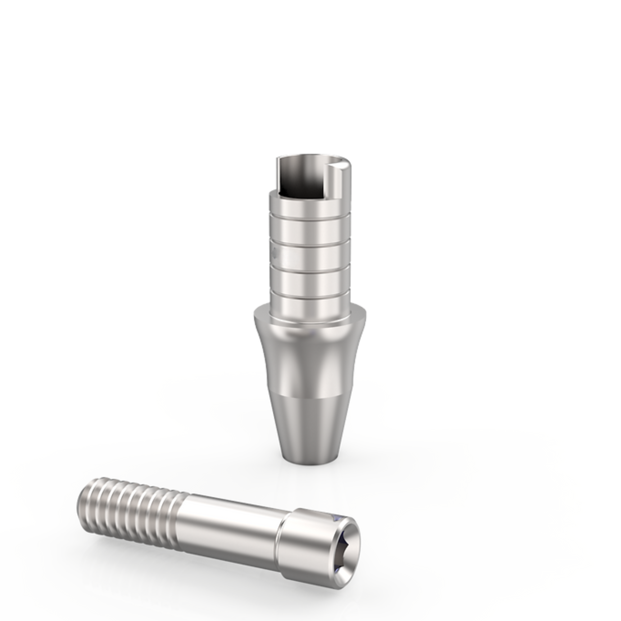 Rotational Ti-Base Abutment Compatible with MegaGen AnyOne® Cuff Height=3.0mm Post Height=6.0mm_1