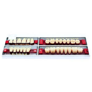 Ruthinium Artificial Acrylic Teeth 28pcs Set C3