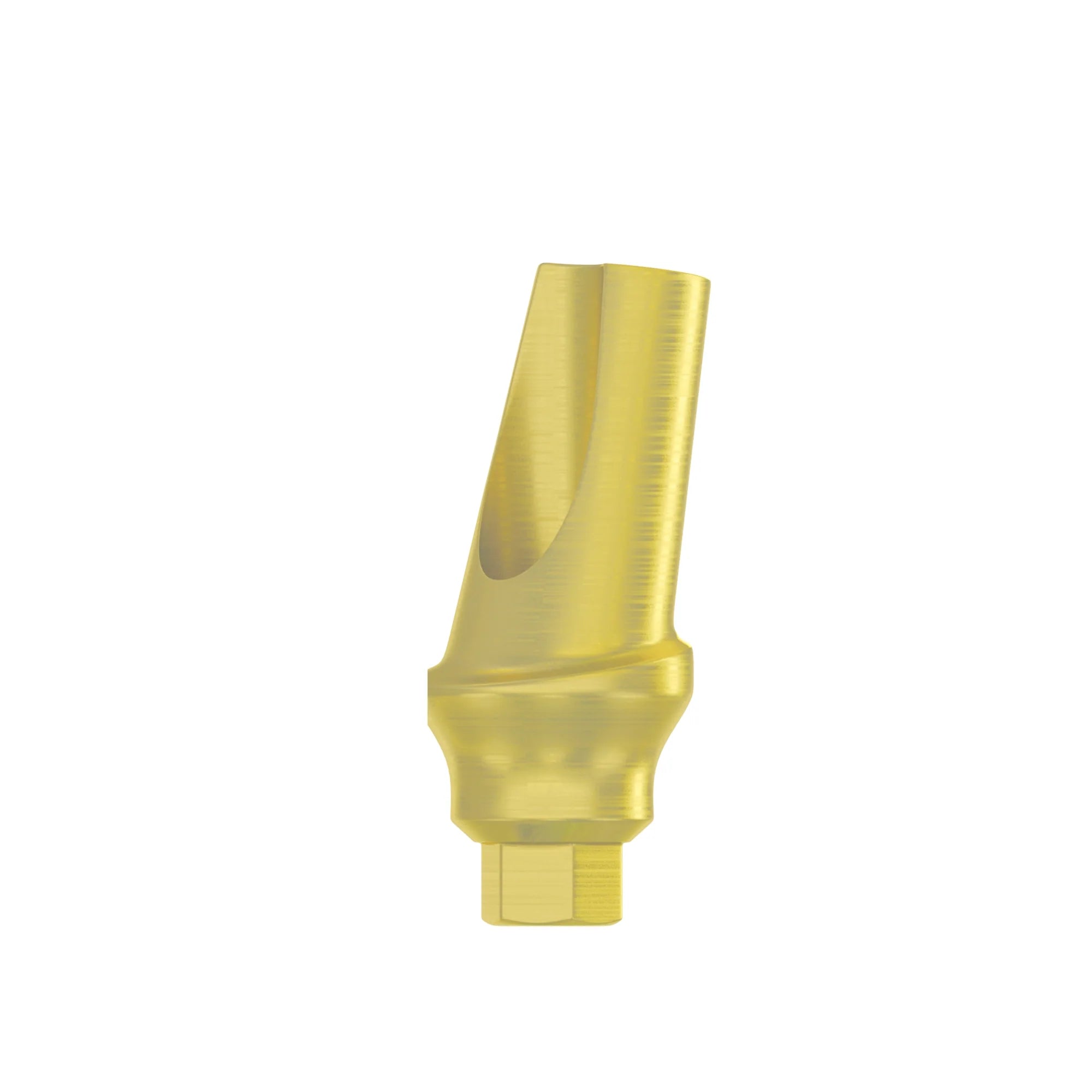 DIP Angulated 15° Concave Anatomic Abutment 5.0mm - Internal Hex Ø2.42mm