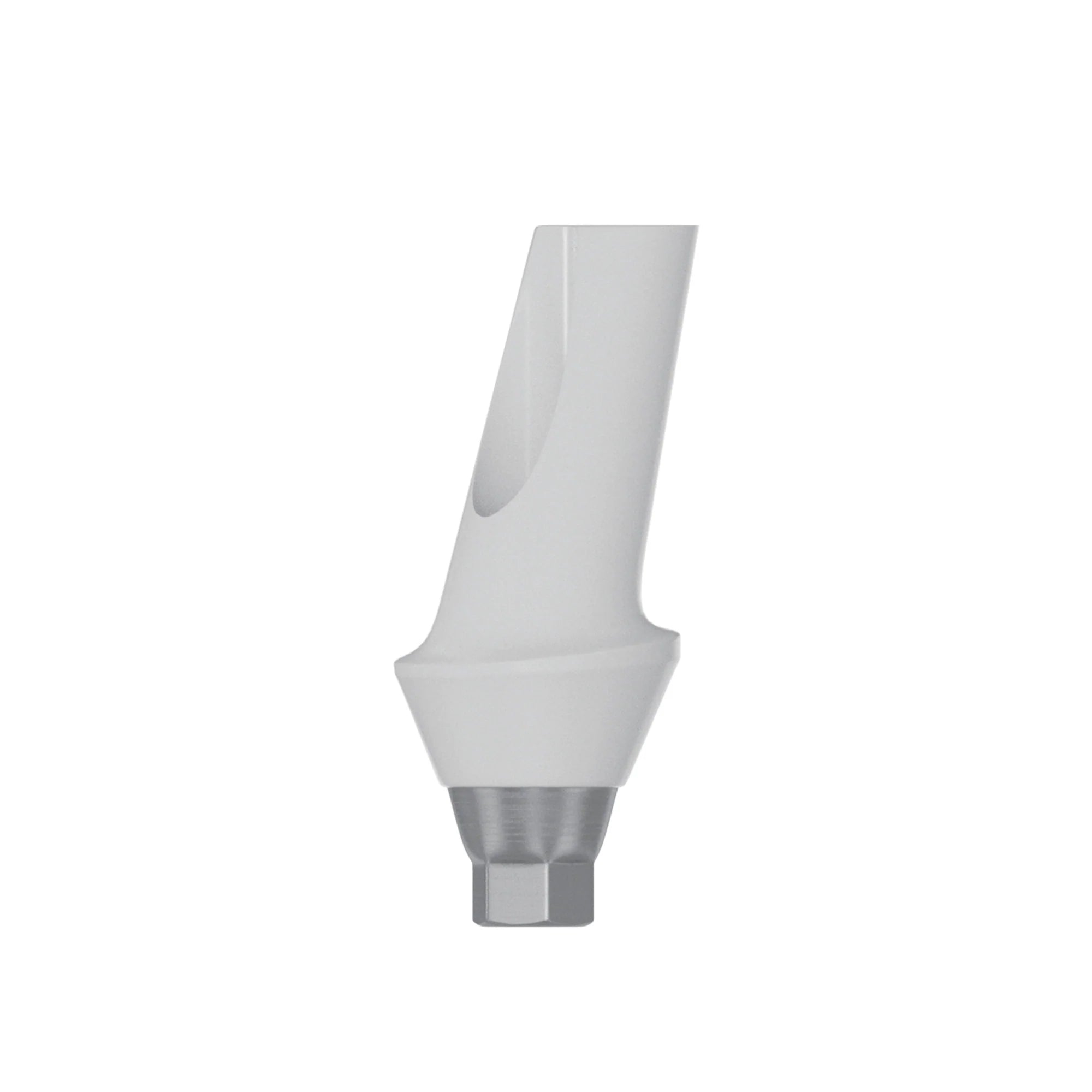 DIP Zirconia Angulated 15° Anatomic Abutment 3.8mm - Conical RP Ø4.3mm-5.0mm