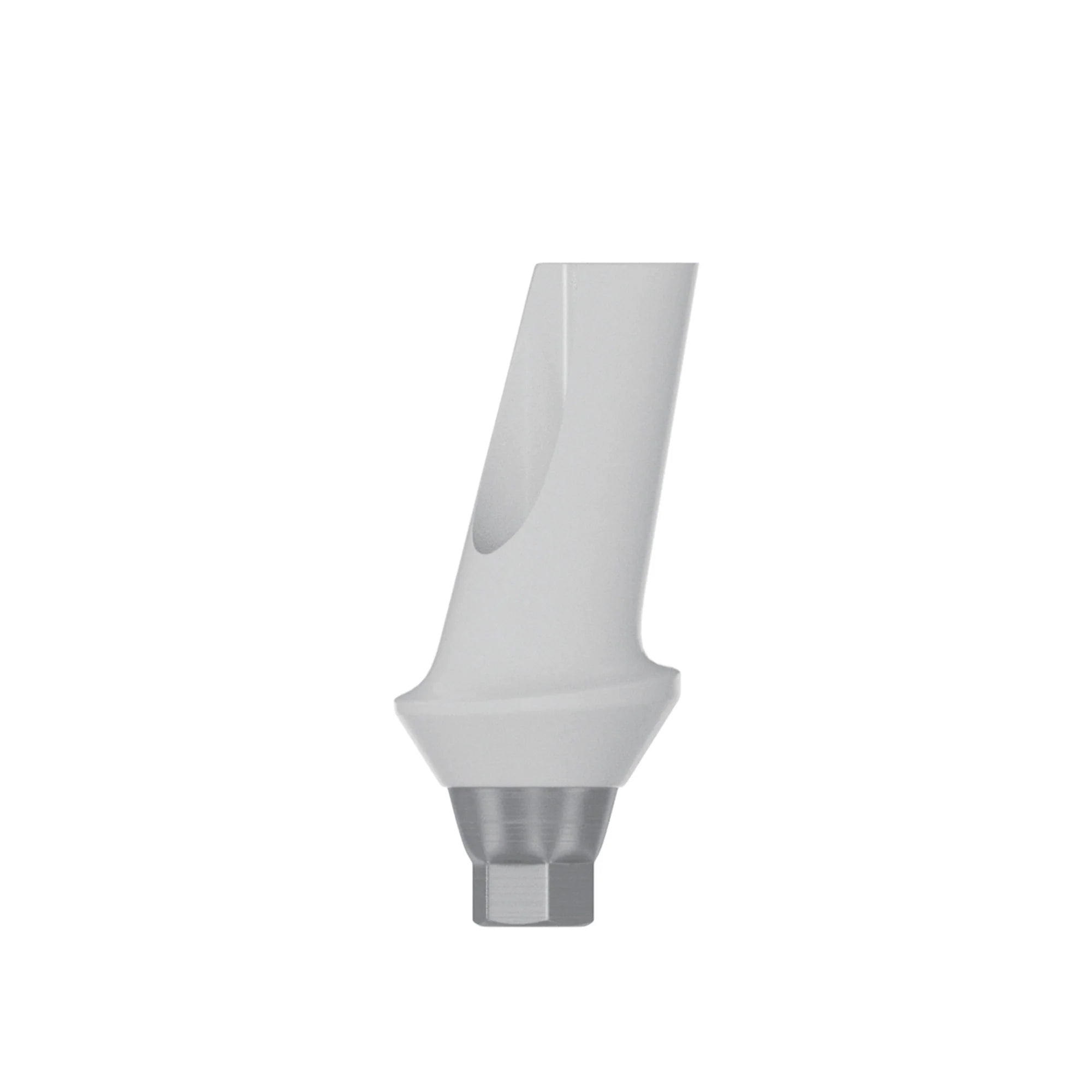 DIP Zirconia Angulated 15° Anatomic Abutment 3.8mm - Conical RP Ø4.3mm-5.0mm