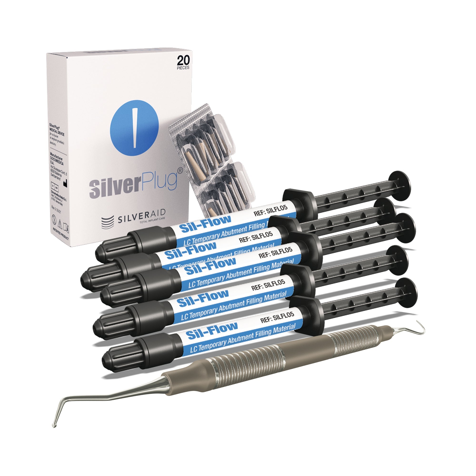 Ultimate Anti-Bacterial Sealing Bundle (SilverPlug + Sil-flow)