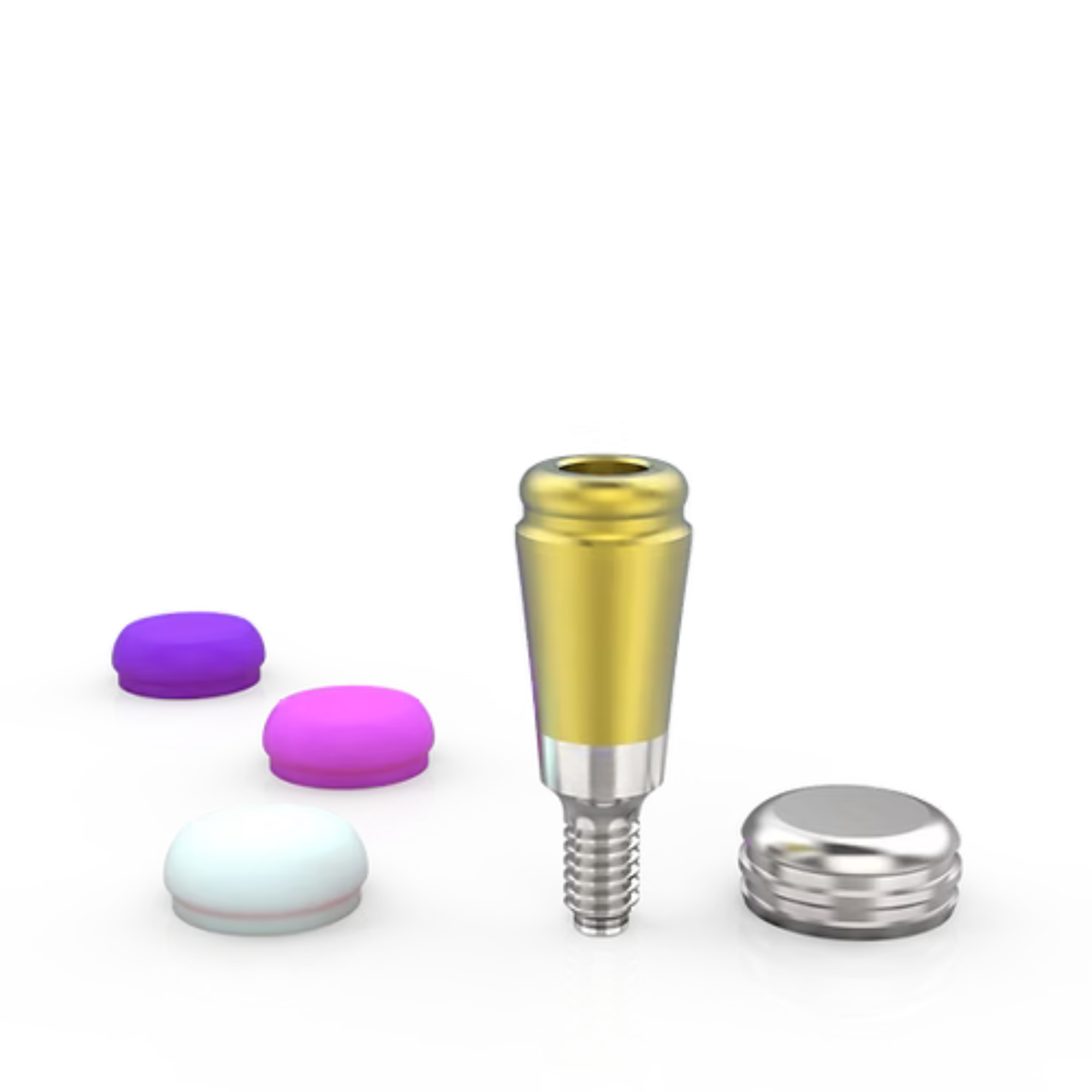 Straight Overdenture Locator SET Compatible with MegaGen AnyRidge® 5mm