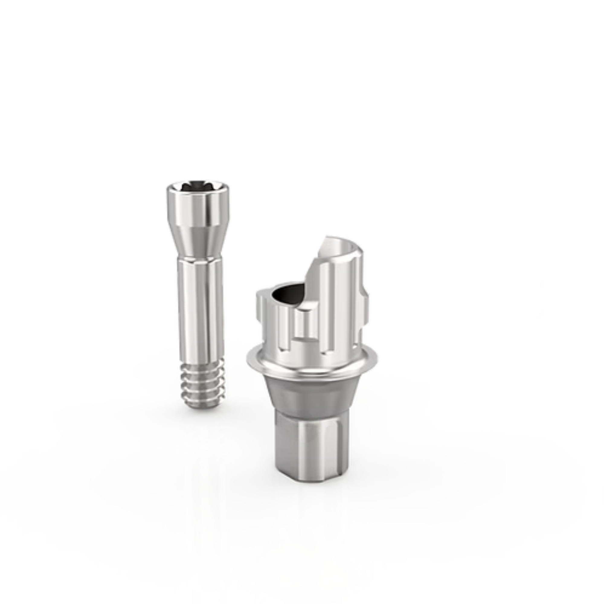 Straumann® compatible prosthetic titanium base low profile