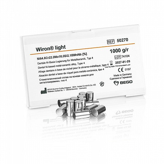 BEGO Wiron Light Nickel Chrome Alloy 1kg