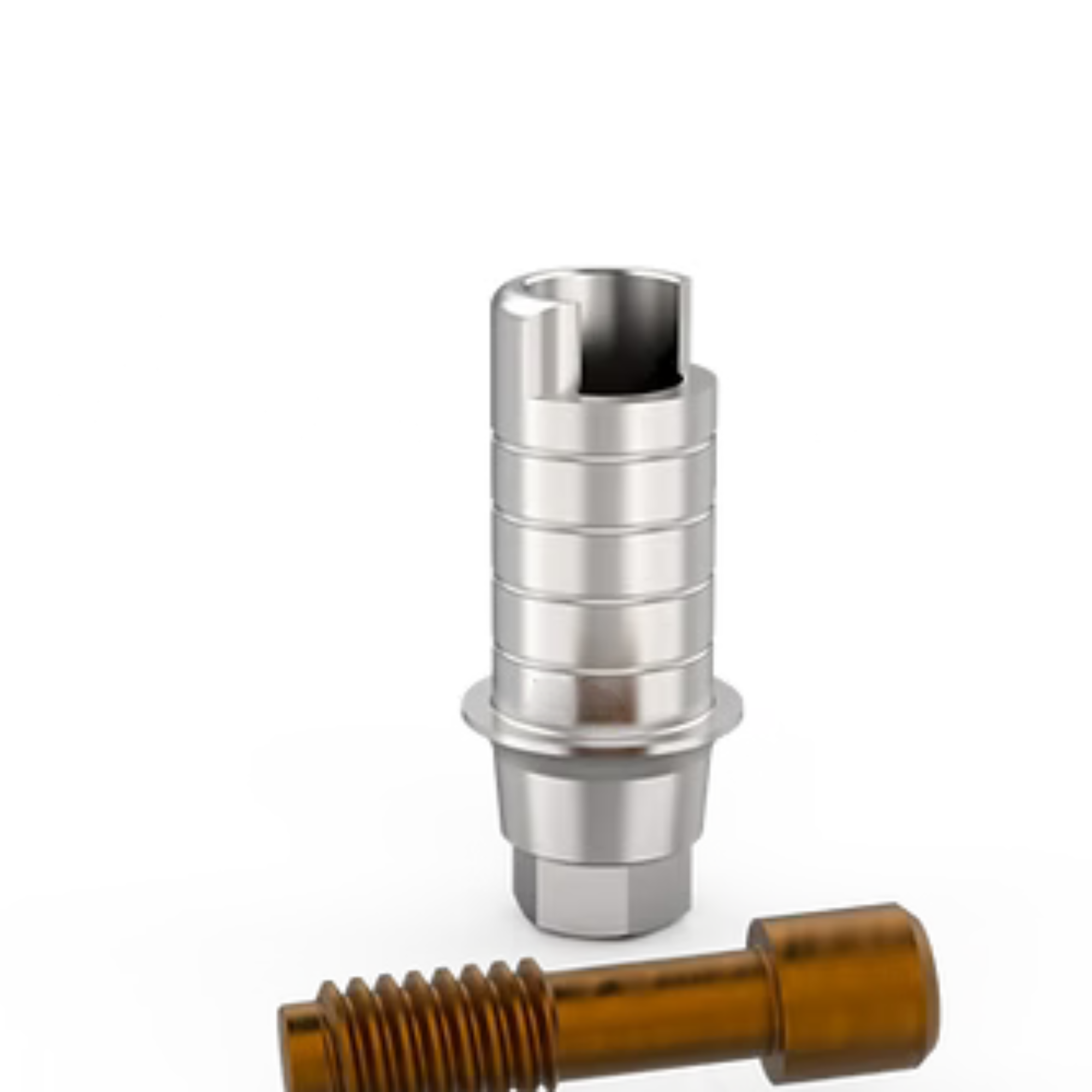 Ti-Base Abutment Compatible with MegaGen AnyRidge®  GH=0.6mm Ø6mm_2
