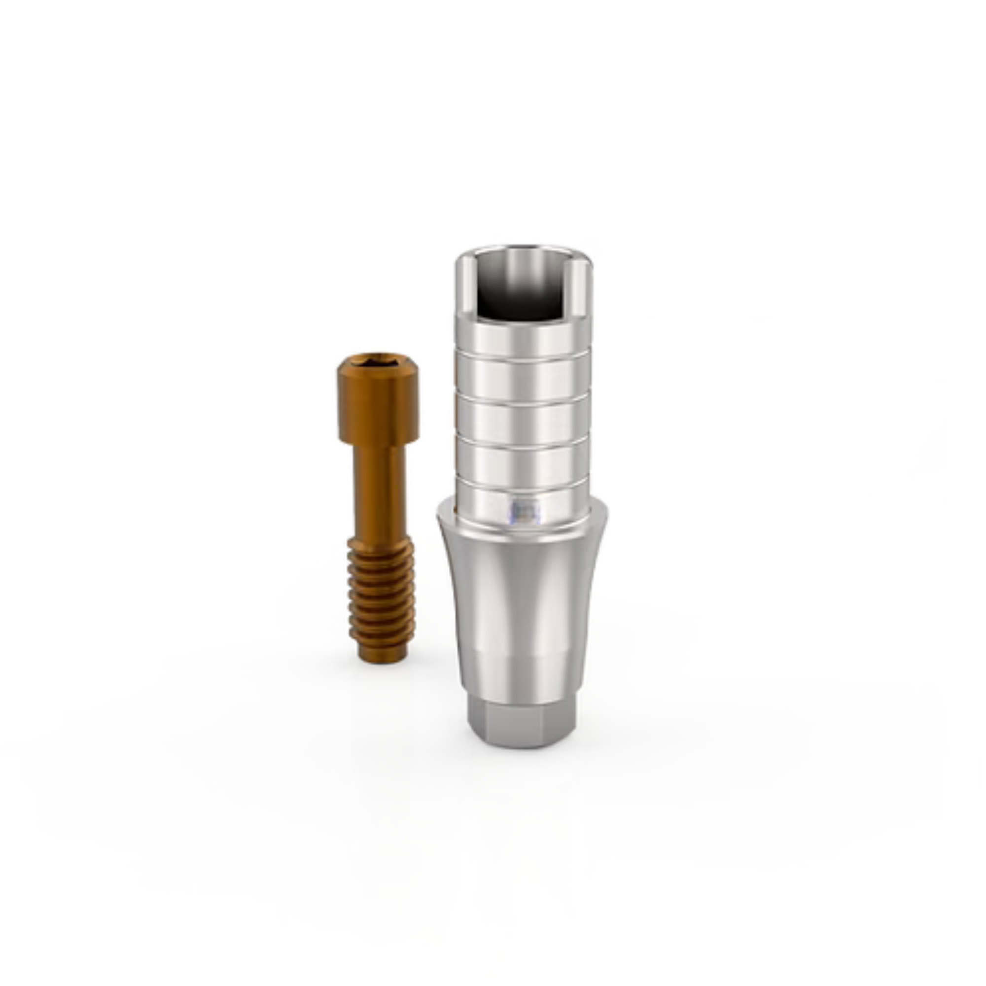 Ti-Base Abutment Compatible with MegaGen AnyRidge® GH=3.0mm Ø6mm_3