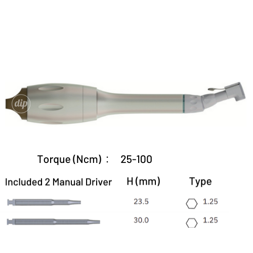 Manual Contra-Angle / Handpiece Torque Driver