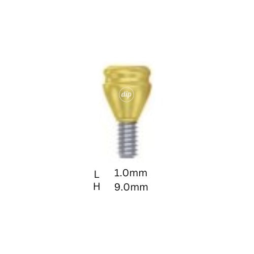 Straight Loc-In cc Abutment Kit NP