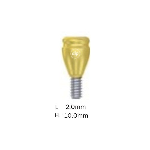 Straight Loc-In cc Abutment Kit NP