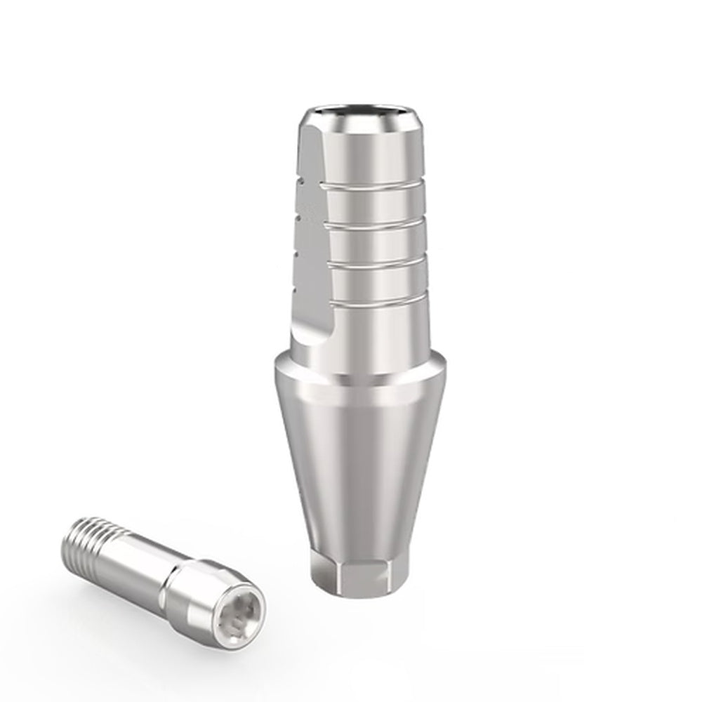 Shoulder Straight Abutment Osstem TS / Hiossen ET - Regular Platform Ø4.7mm - Abutment Close-Up