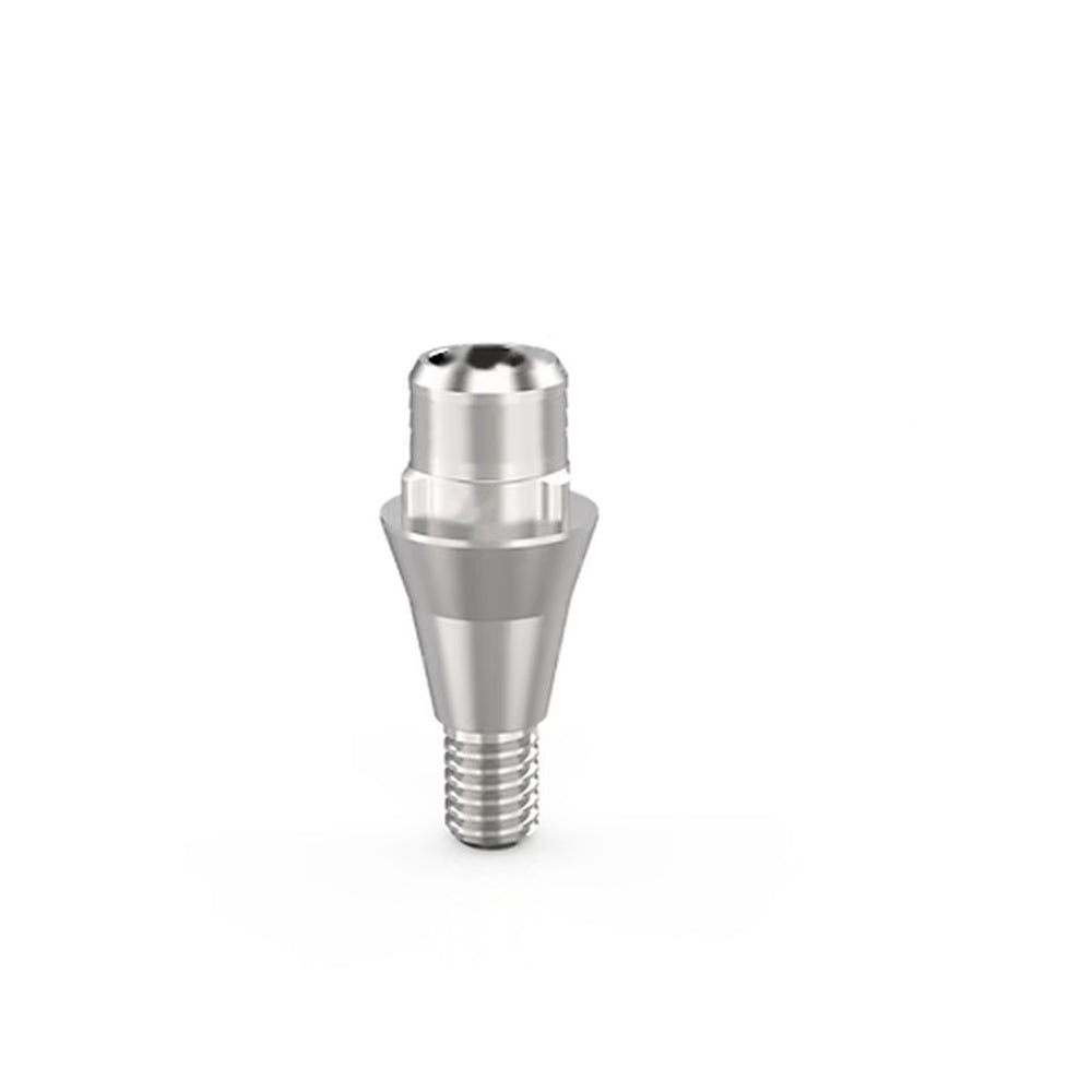 Ti-Base CAD/CAM Abutment for Osstem TS / Hiossen ET - Regular Platform, angled front view
