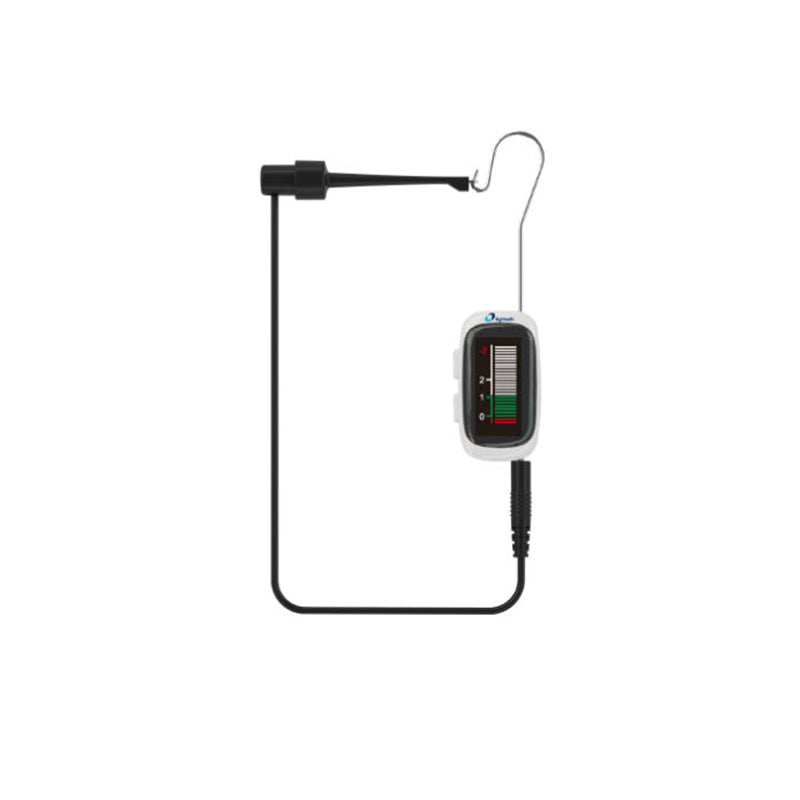 Eighteeth AirPex apex locator connected to file clip and lip hook