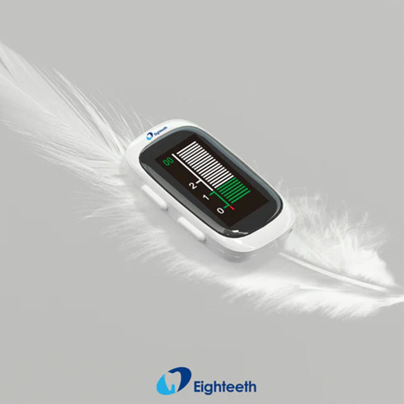 Eighteeth AirPex wireless apex locator display with canal length scale