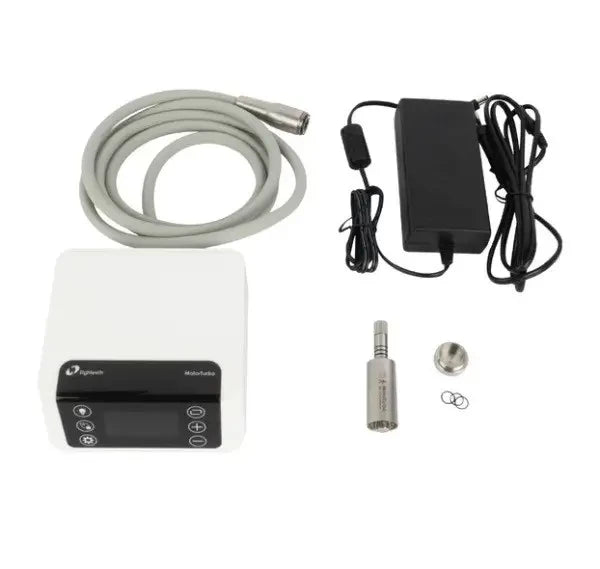 Eighteeth Motor Turbo kit with control unit, hose, power supply, micromotor and O-rings