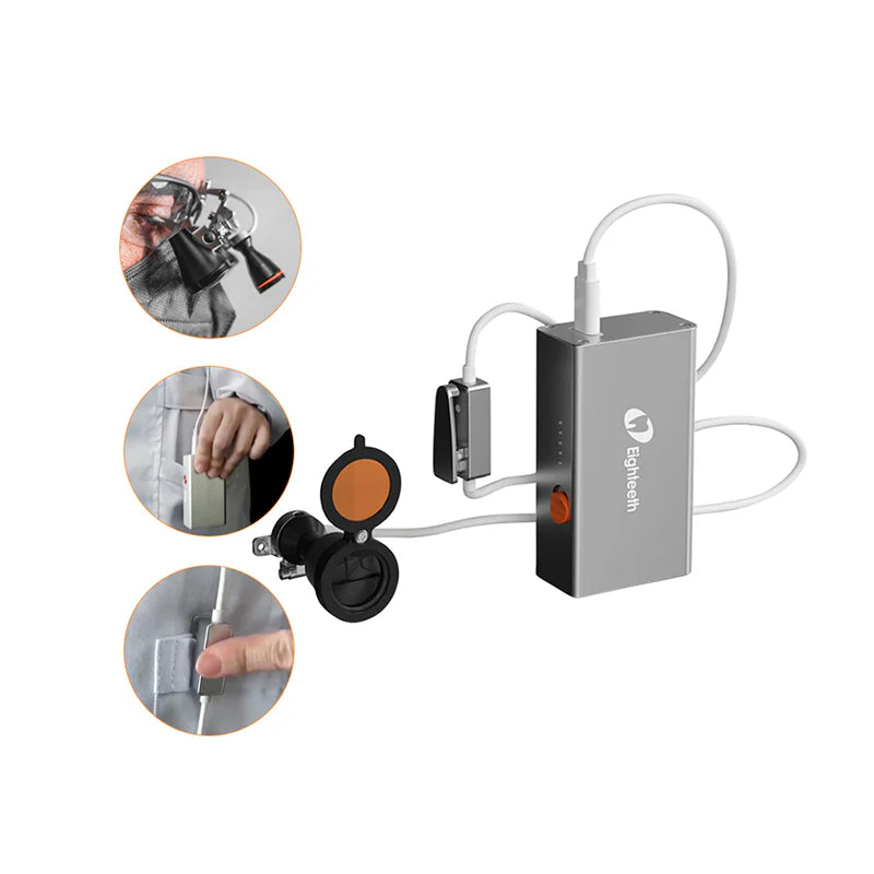 Touch Control – Short Touch On/Off, Long Press for Stepless Dimming