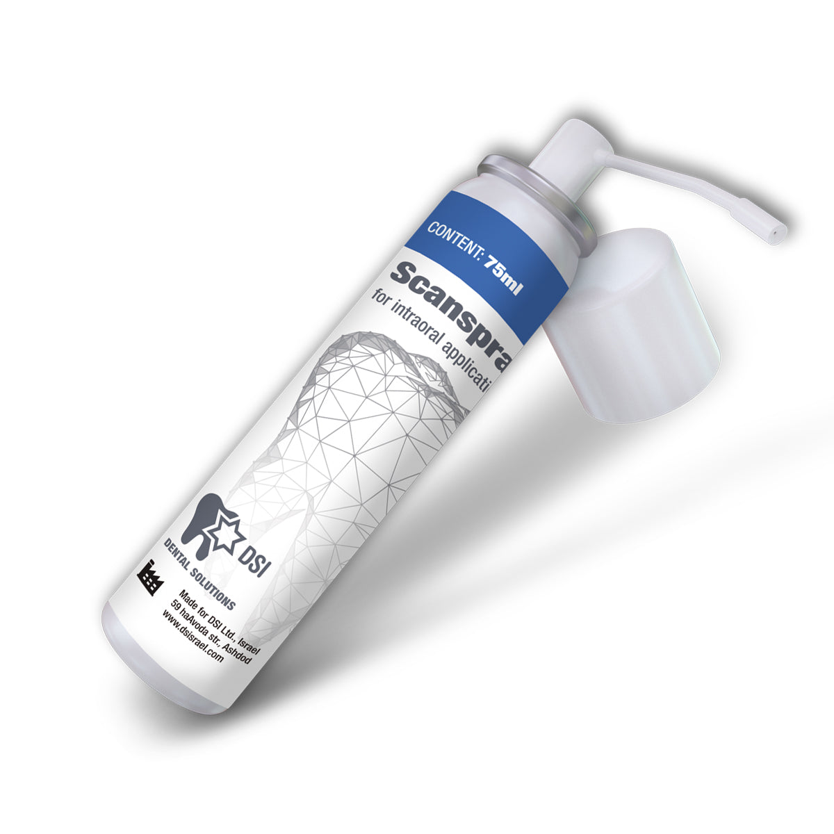 DSI Scan spray for 3D Intraoral Image Scanning 75ml