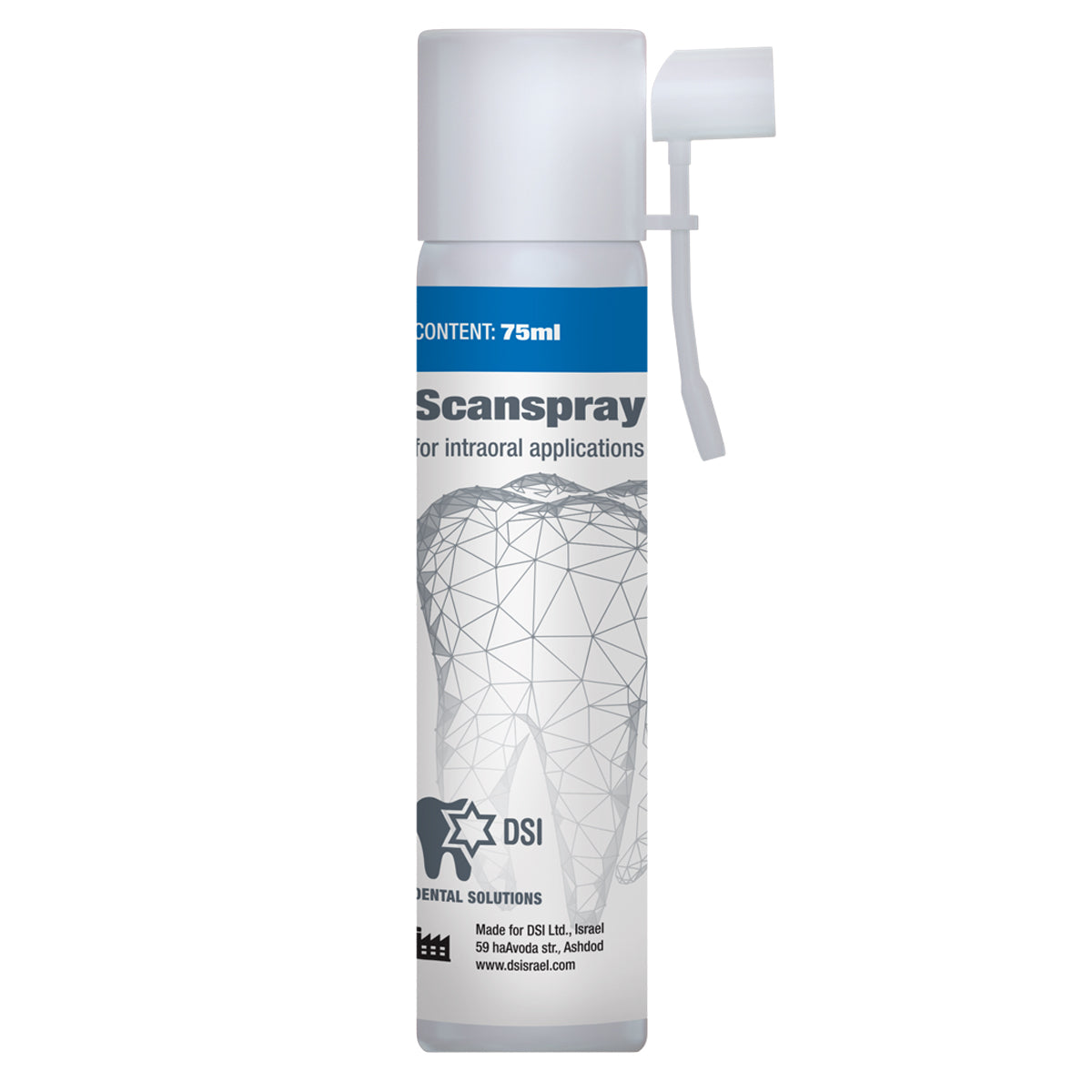 DIP Scan spray for 3D Intraoral Image Scanning 75ml