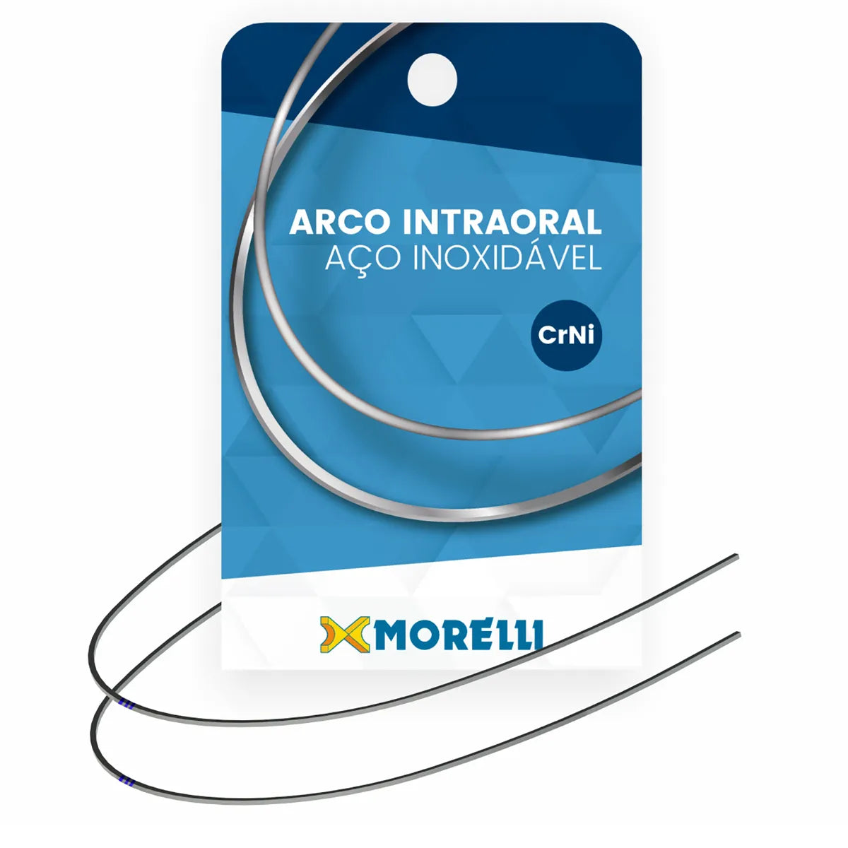 Morelli CrNi SS Stainless Steel Archwire Round 10pcs pack