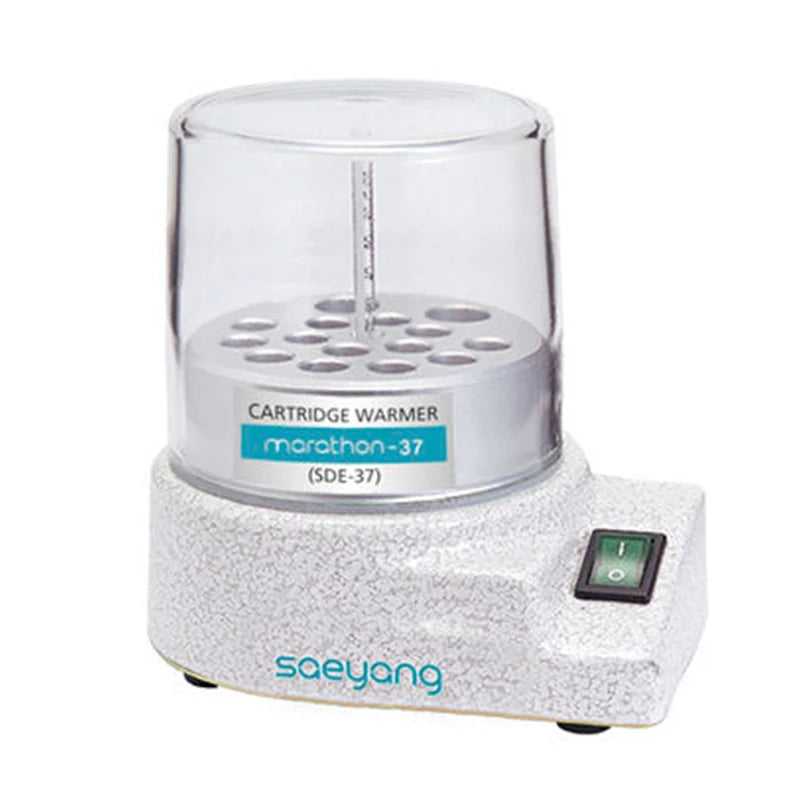 Marathon-37 Carpule Warmer – Maintains optimal 37°C temperature for injections.